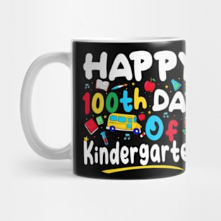 100 Days Of School Teacher 100th Day Of Kindergarten Mug